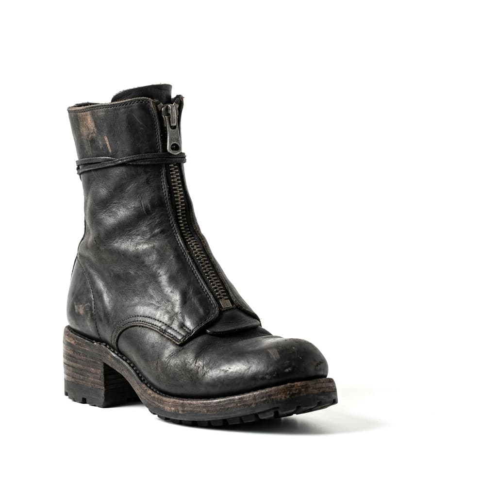 DOUBLE FRONT ZIP BOOTS